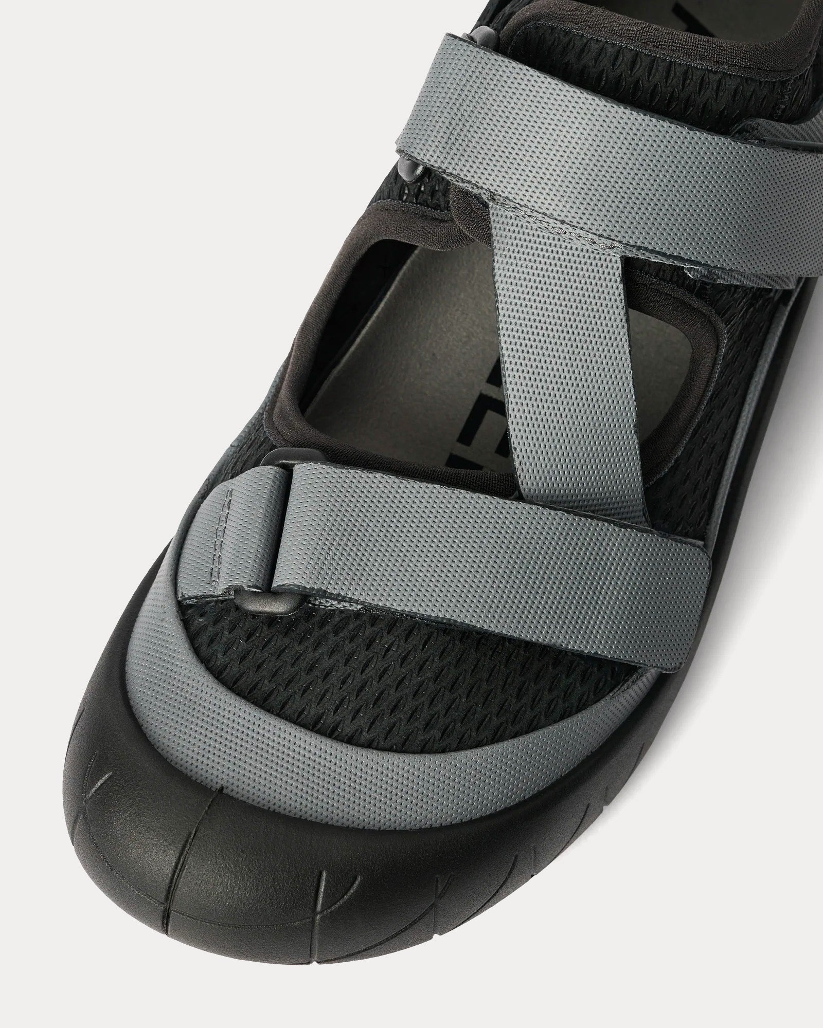 Nina Christen x At.Kollektive Cluster X Sandal Black / Steel Gray Slip Ons - 4