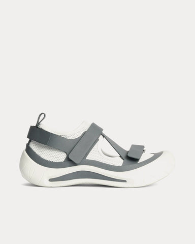 Nina Christen x At.Kollektive Cluster X Sandal Bright White / Steel Gray Slip Ons