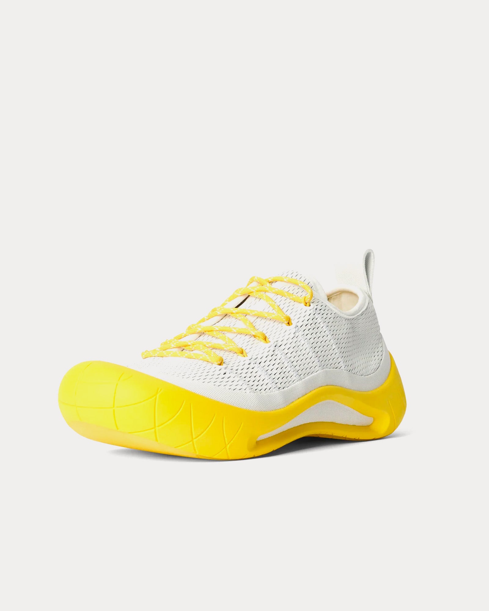 Nina Christen x At.Kollektive Cluster X Sneaker  Bright White / Bumblebee Low Top Sneakers - 2