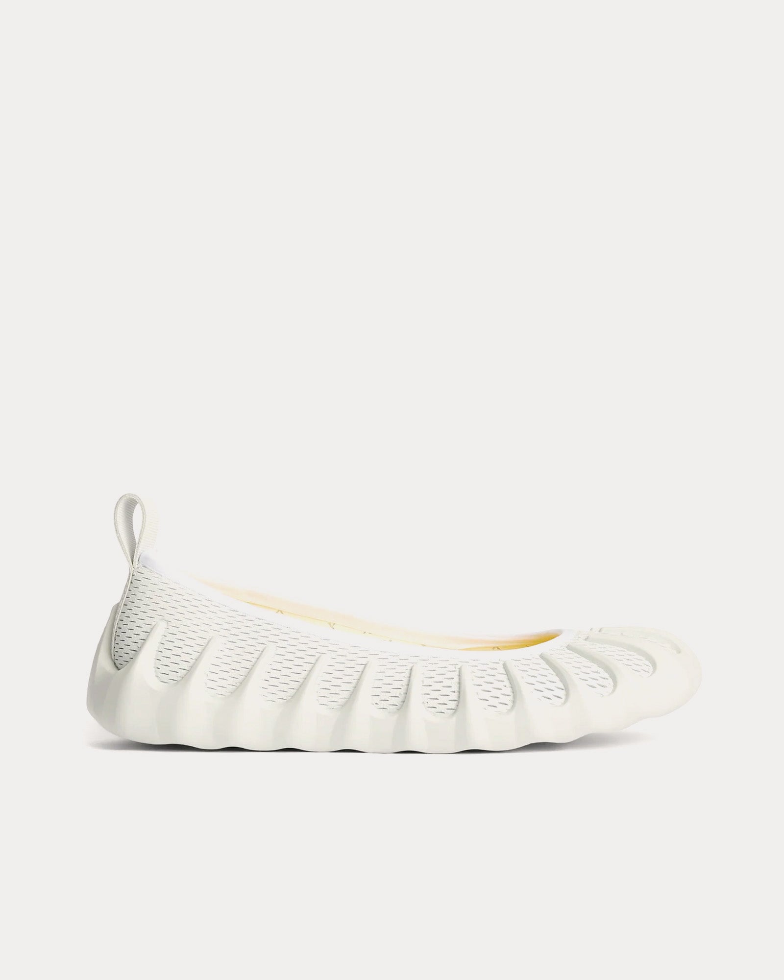 Nina Christen x At.Kollektive Plasma X Ballerina Bright White Slip Ons - 1