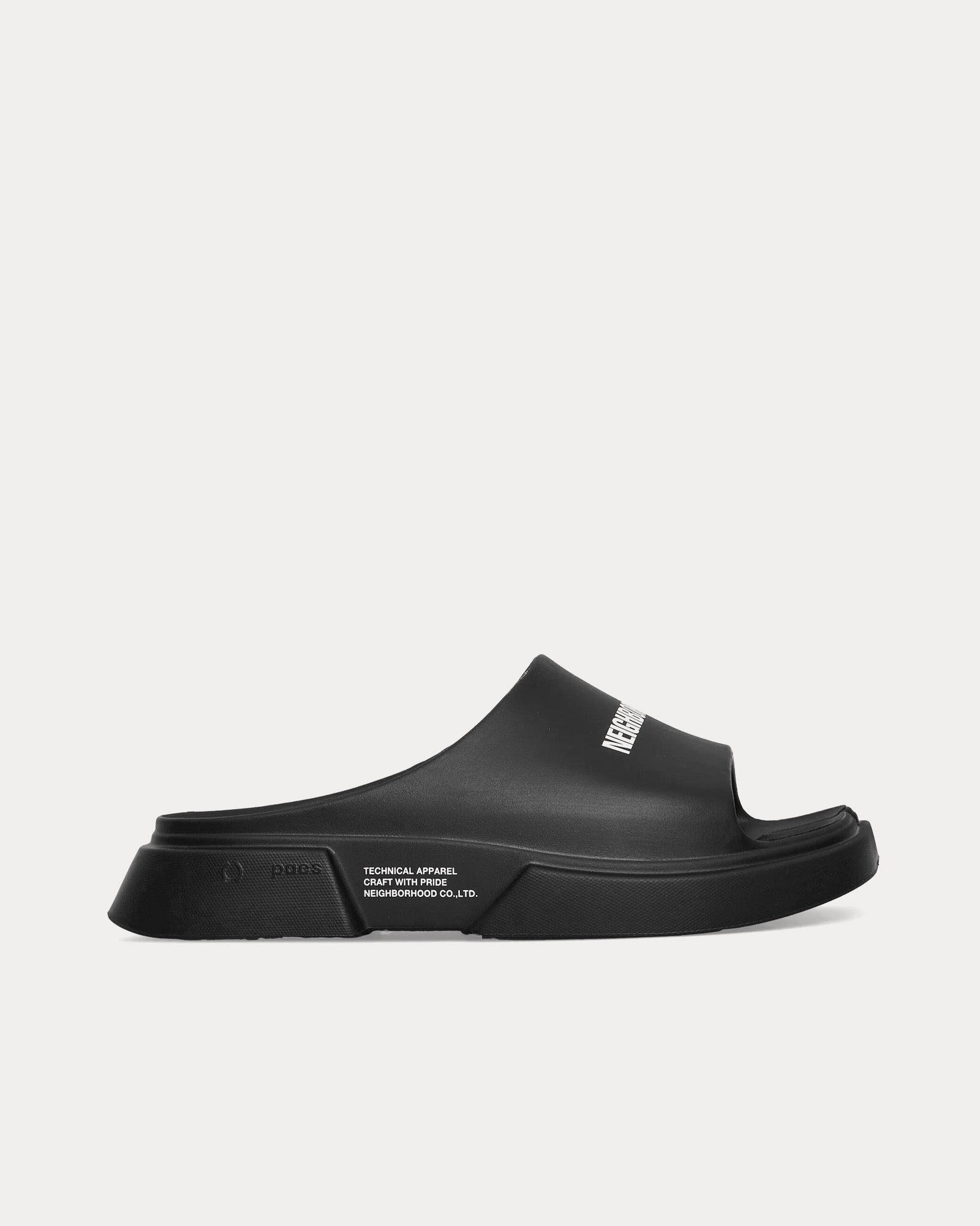 Neighborhood x PAES Recovery Black Slides - 1