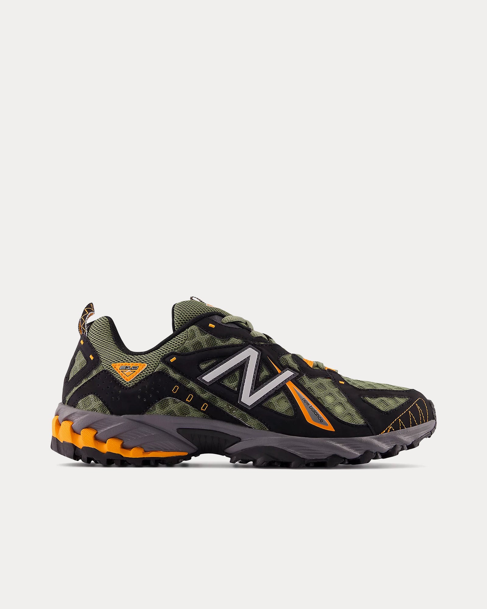 New Balance 610v1 Dark Olivine/ Black / Sun Glow Low Top Sneakers - 1