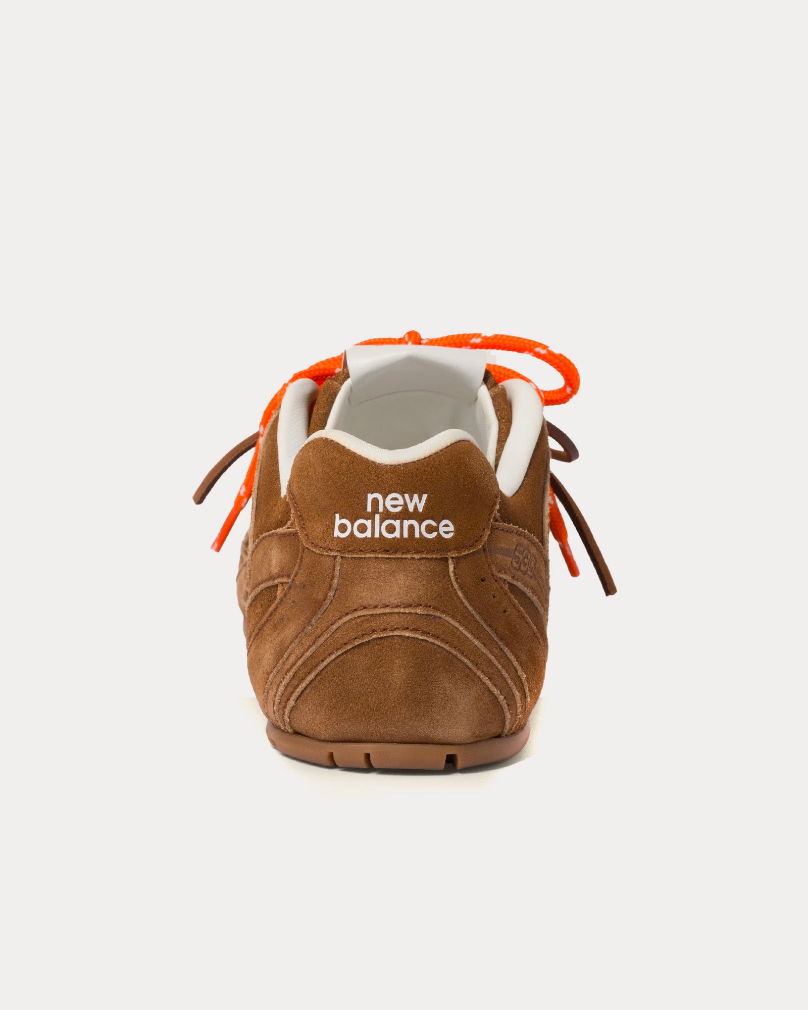 New Balance x Miu Miu 530 SL Suede Cinnamon Low Top Sneakers - 4