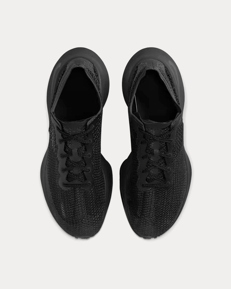 Nike x MMW Zoom MMW 6 TRD Run Triple Black Running Shoes - 2