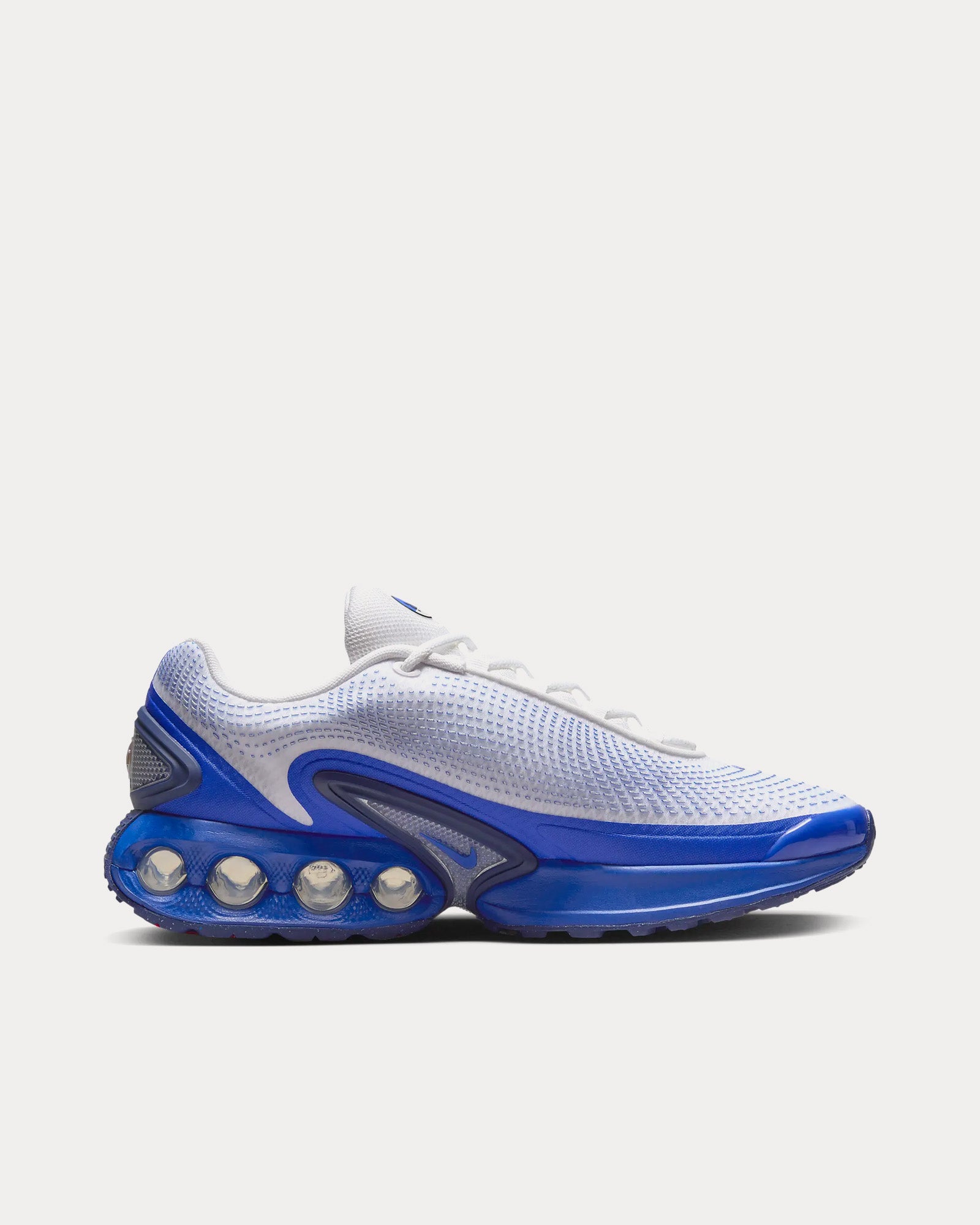 Nike Air Max Dn White / Blue Void / Racer Blue Low Top Sneakers - 1