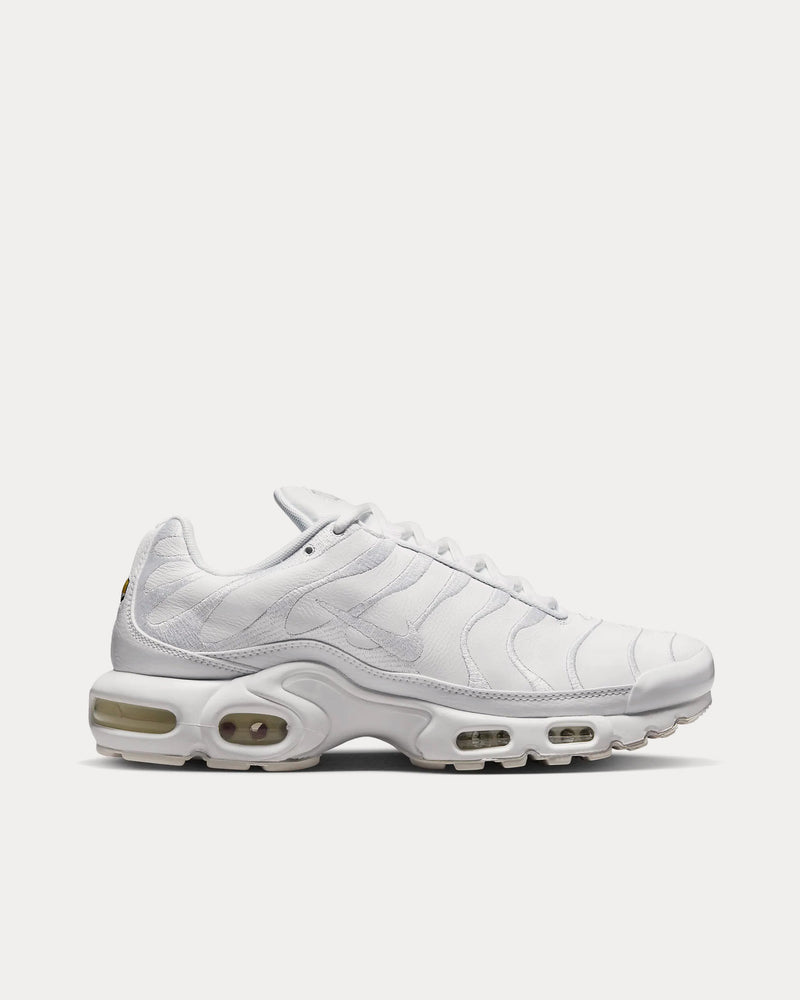 Nike Air Max Plus 98 Leather White / White / White Low Top Sneakers - 1