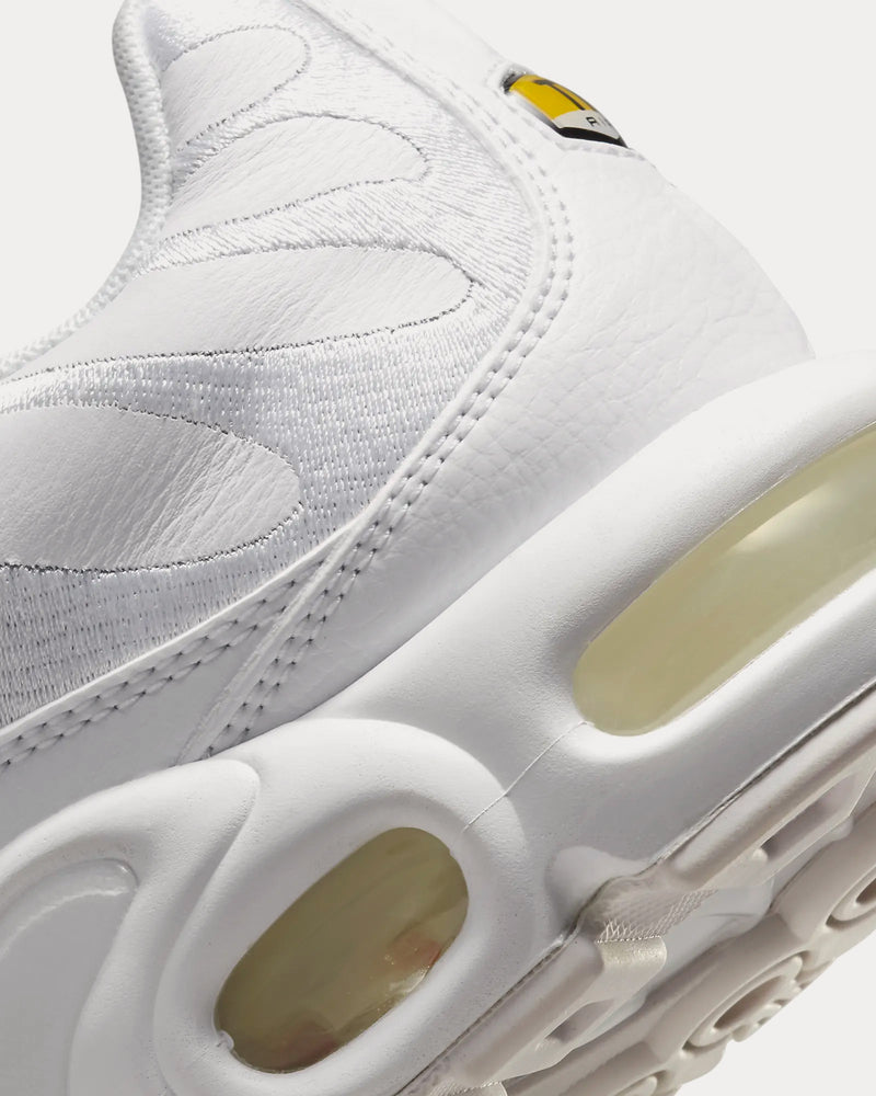 Nike Air Max Plus 98 Leather White / White / White Low Top Sneakers - 2