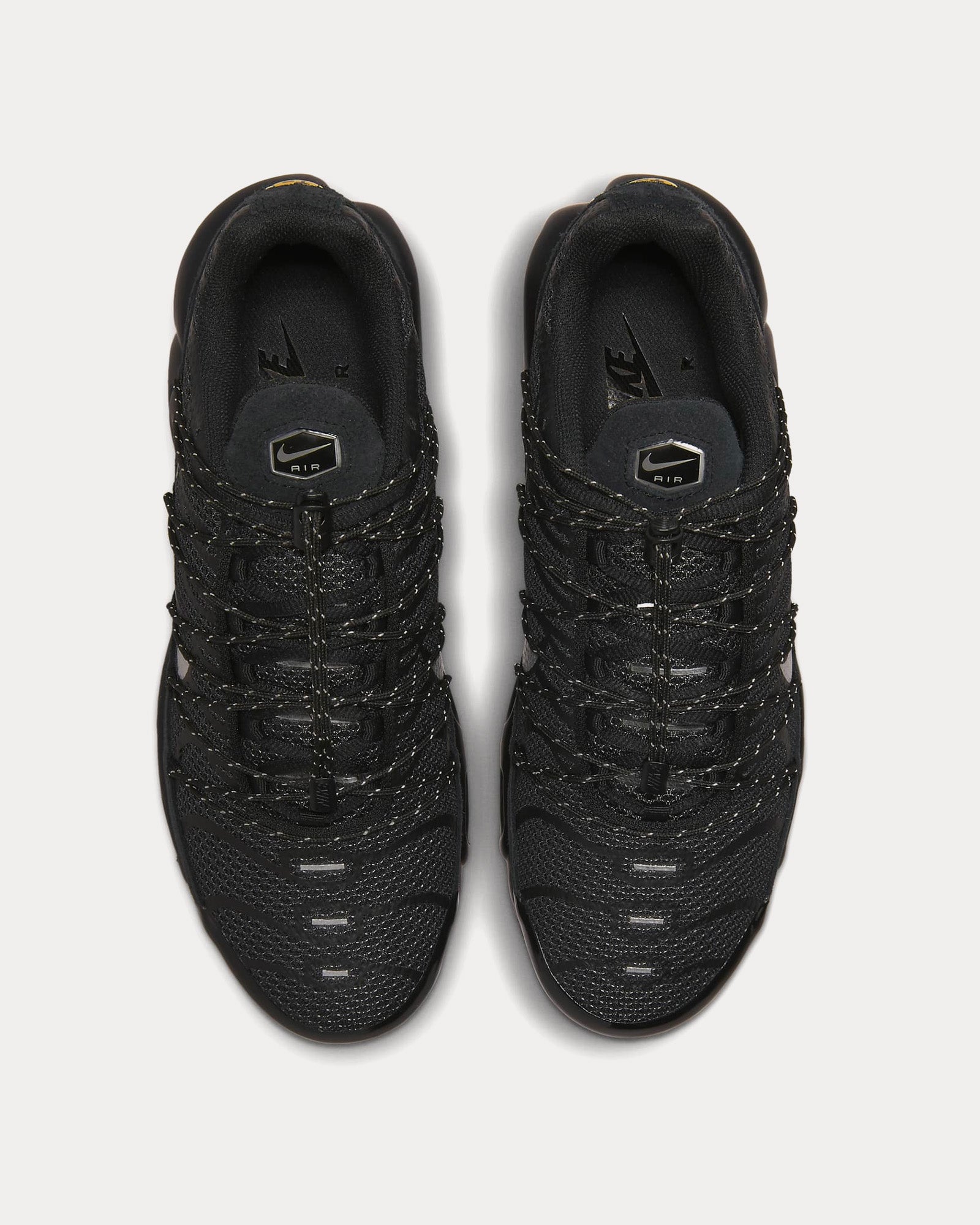 Nike Air Max Plus Utility Black / White / Metallic Silver Low Top Sneakers - 2