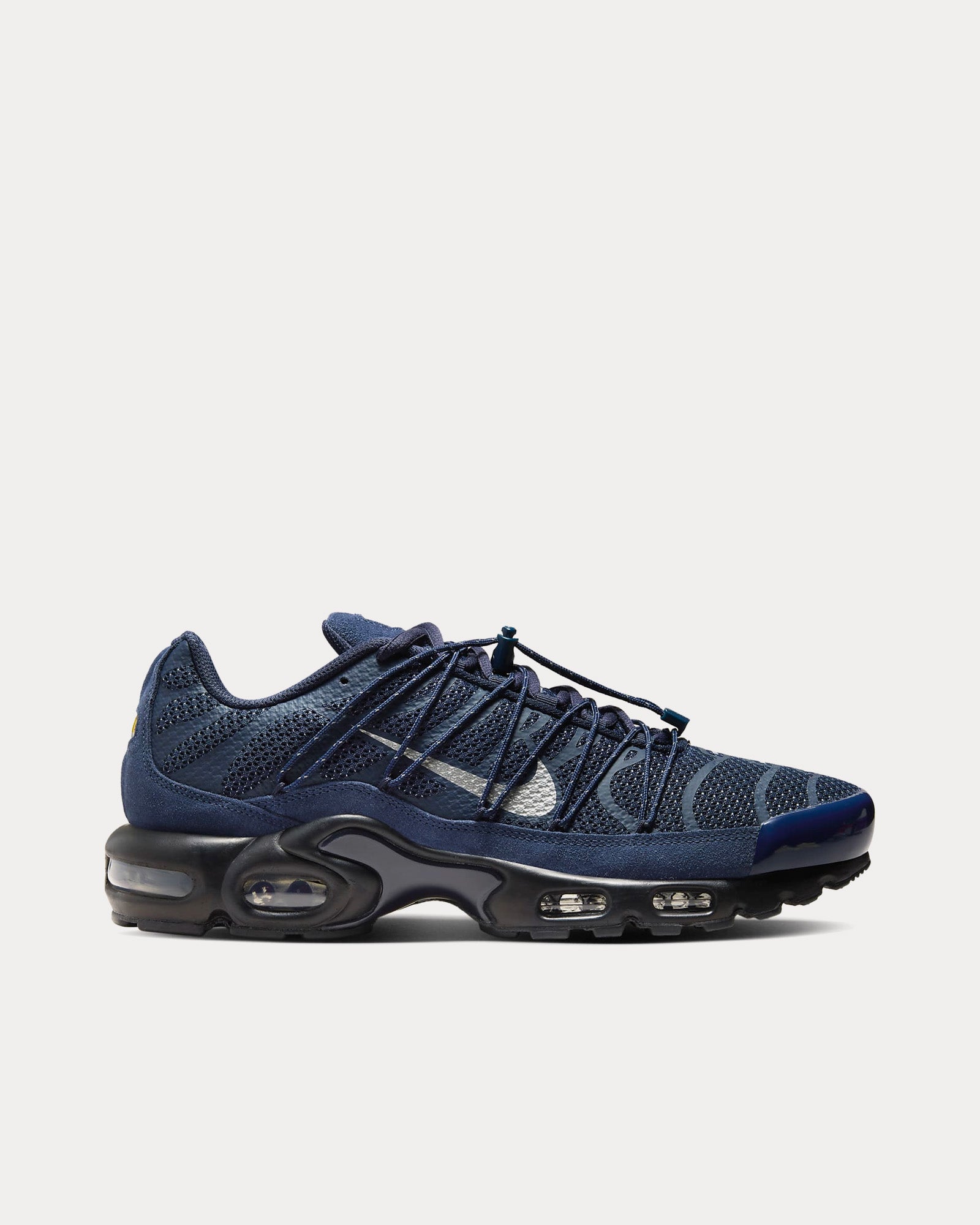 Nike Air Max Plus Utility Obsidian / Black / White / Metallic Silver Low Top Sneakers - 1