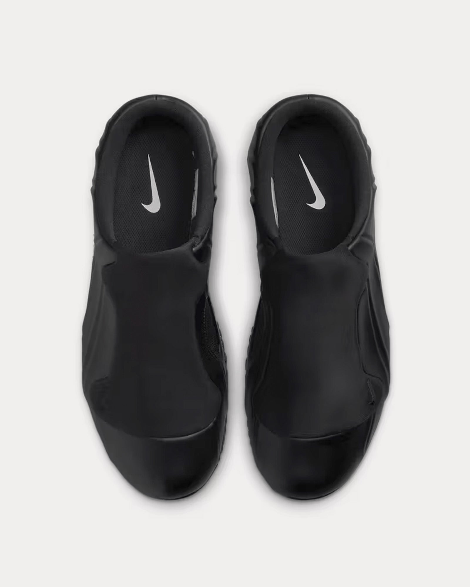 Nike Clogposite Black / Silver Slip On Sneakers - 2