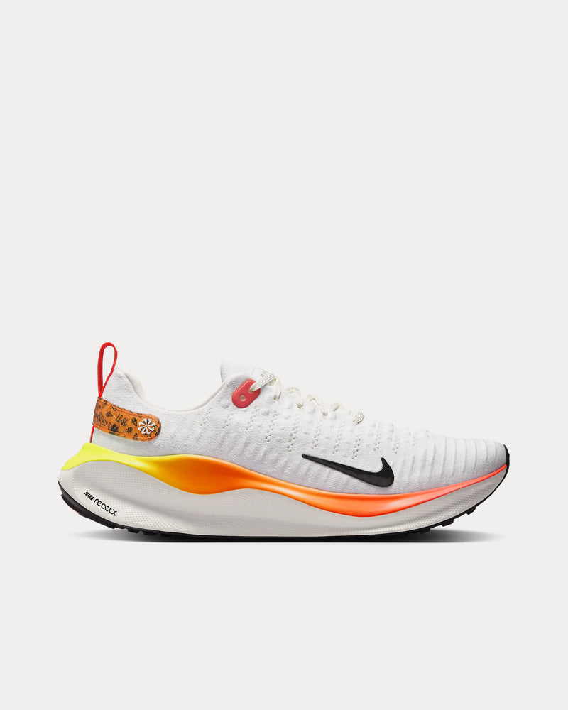 Nike InfinityRN 4 White / Bright Crimson / Total Orange / Black Running Shoes - 1