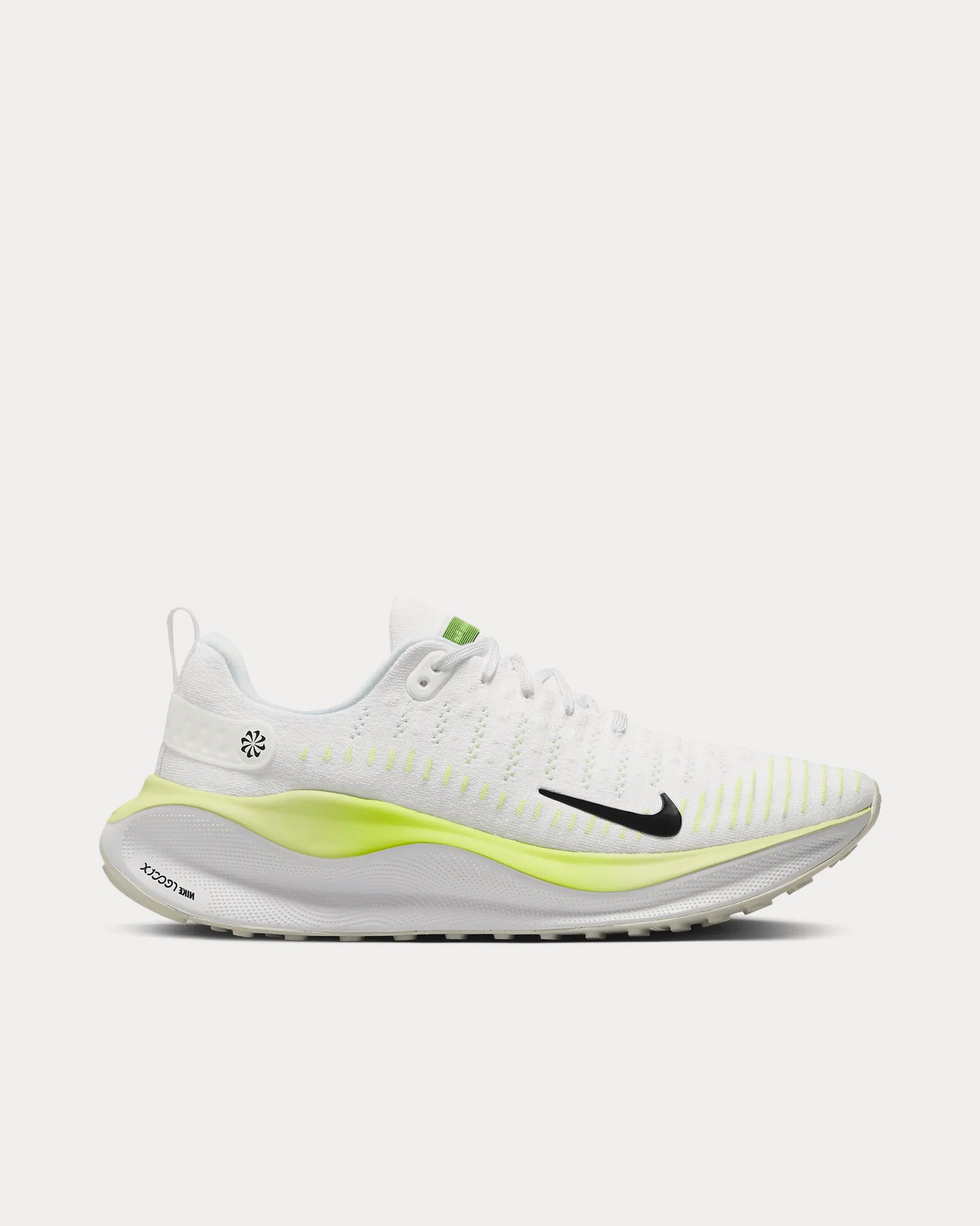 Nike InfinityRN 4 White / Light Lemon Twist / Volt / Black Running Shoes - 1