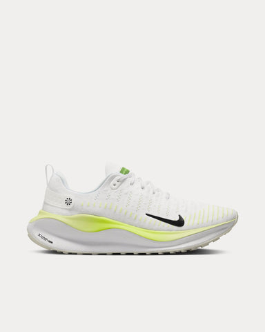 Nike InfinityRN 4 White / Light Lemon Twist / Volt / Black Running Shoes