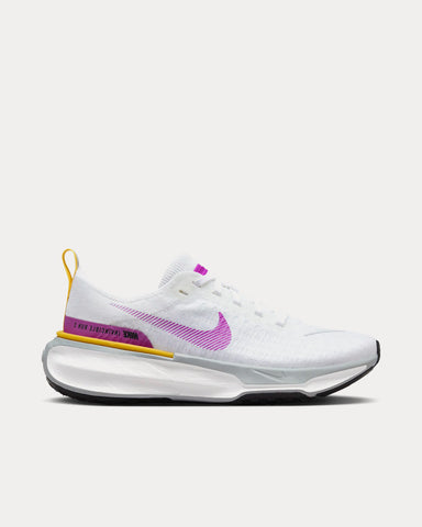 Nike Invincible 3 White / Vivid Sulphur / Pure Platinum / Vivid Purple Running Shoes