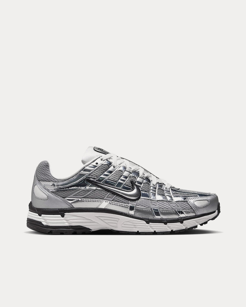 Nike P-6000 Metallic Silver / Sail / Black / Metallic Silver Low Top Sneakers - 1