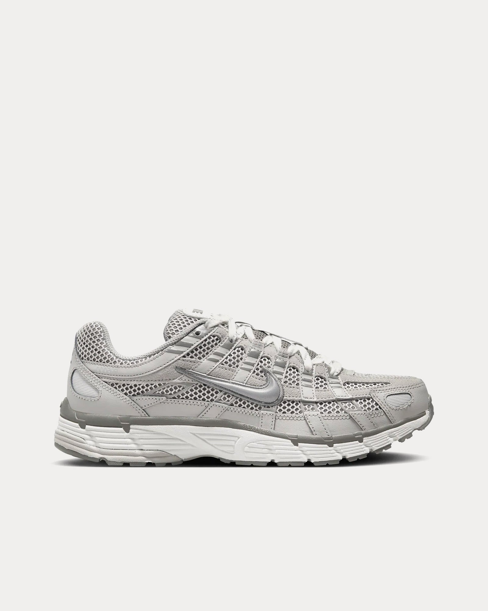 Nike P-6000 Premium Light Iron Ore / Photon Dust / Flat Pewter / Metallic Silver Low Top Sneakers - 1