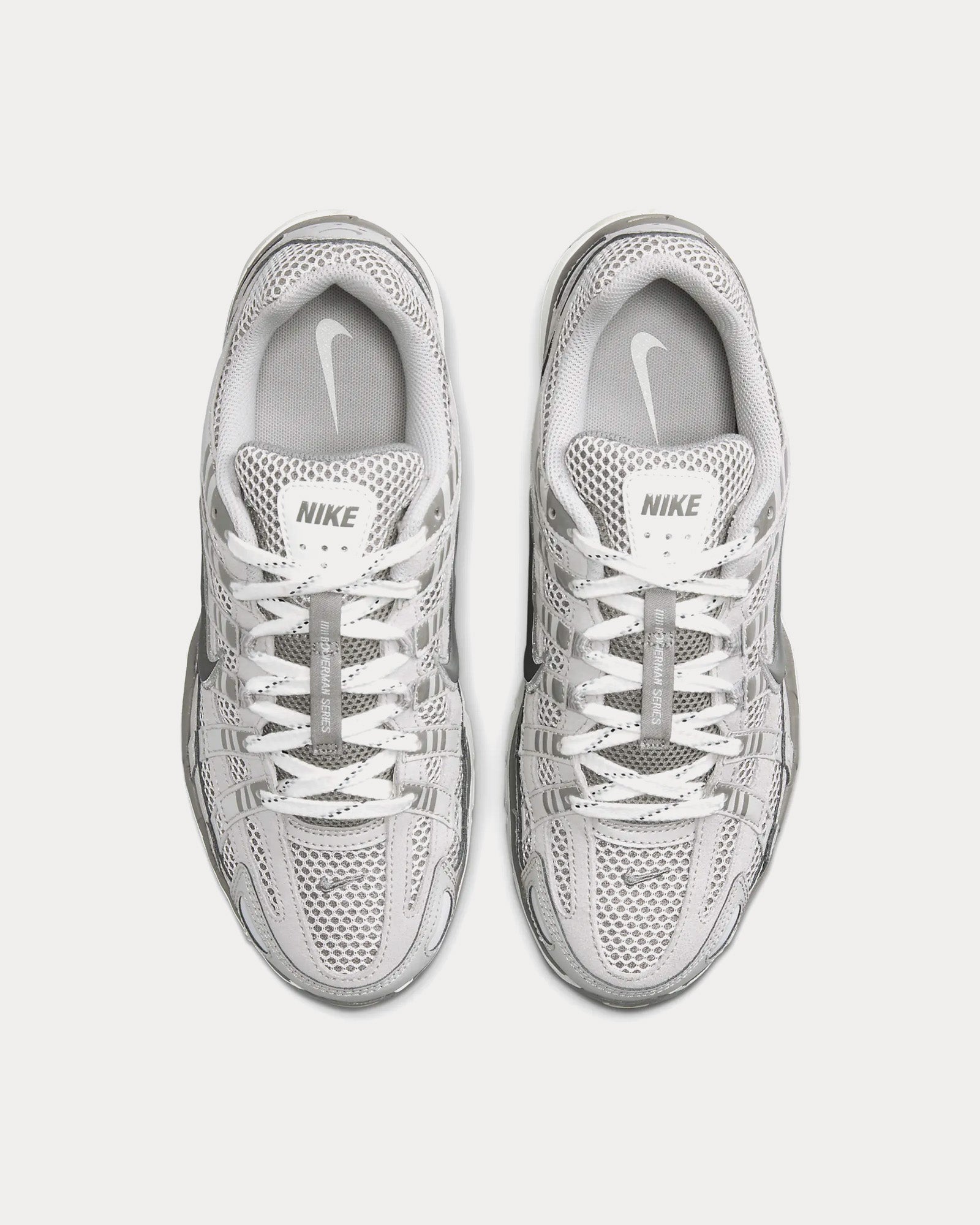 Nike P-6000 Premium Light Iron Ore / Photon Dust / Flat Pewter / Metallic Silver Low Top Sneakers - 2