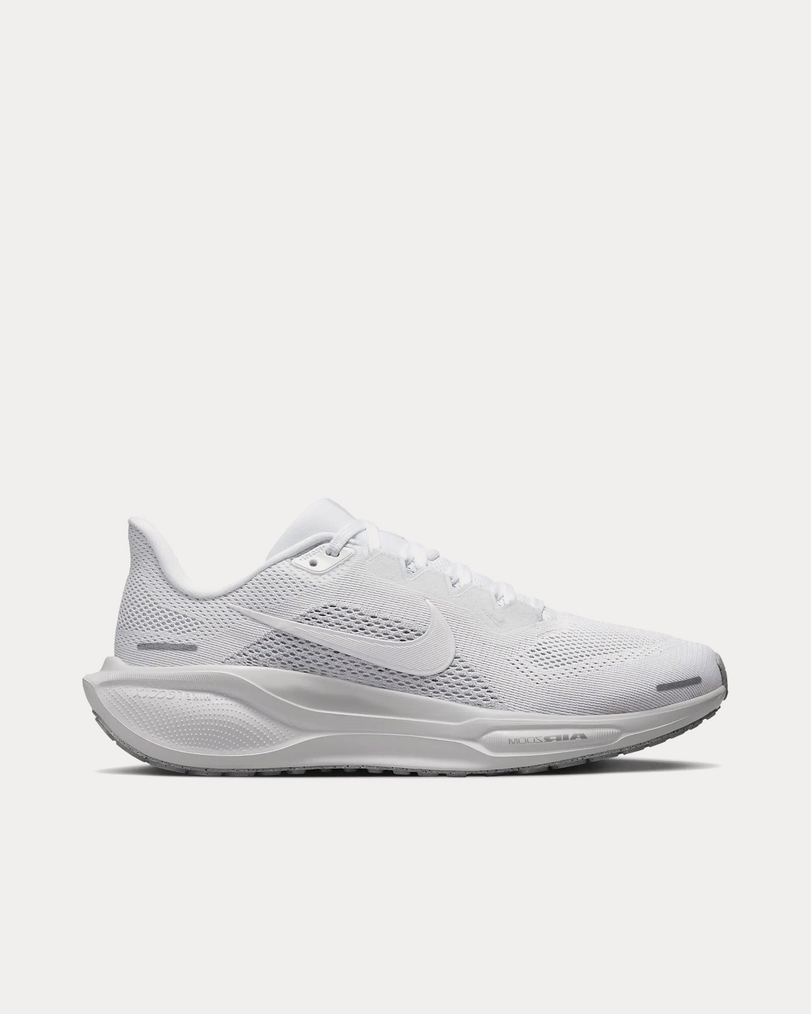 Nike Pegasus 41 White / Pure Platinum / Metallic Silver / White Running Shoes - 1