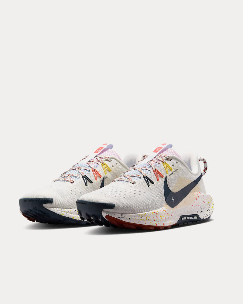 Nike Pegasus Trail 5 Summit White / Football Grey / Pink Foam / Armoury Navy Running Shoes - 3