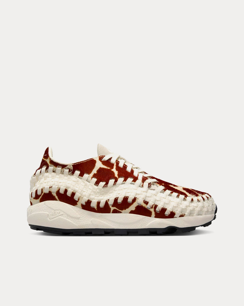 Nike Air Footscape Woven Natural / Brown Low Top Sneakers - Sneak