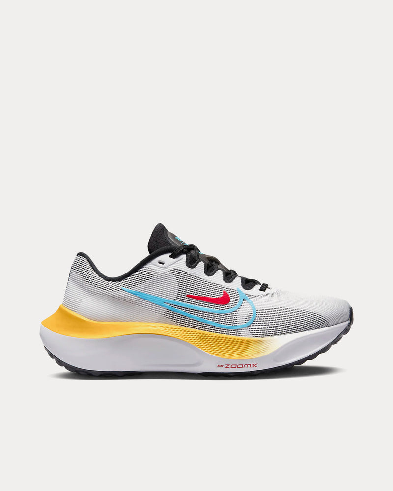 Nike Zoom Fly 5 Black / White / Picante Red / Baltic Blue Running Shoes - 1