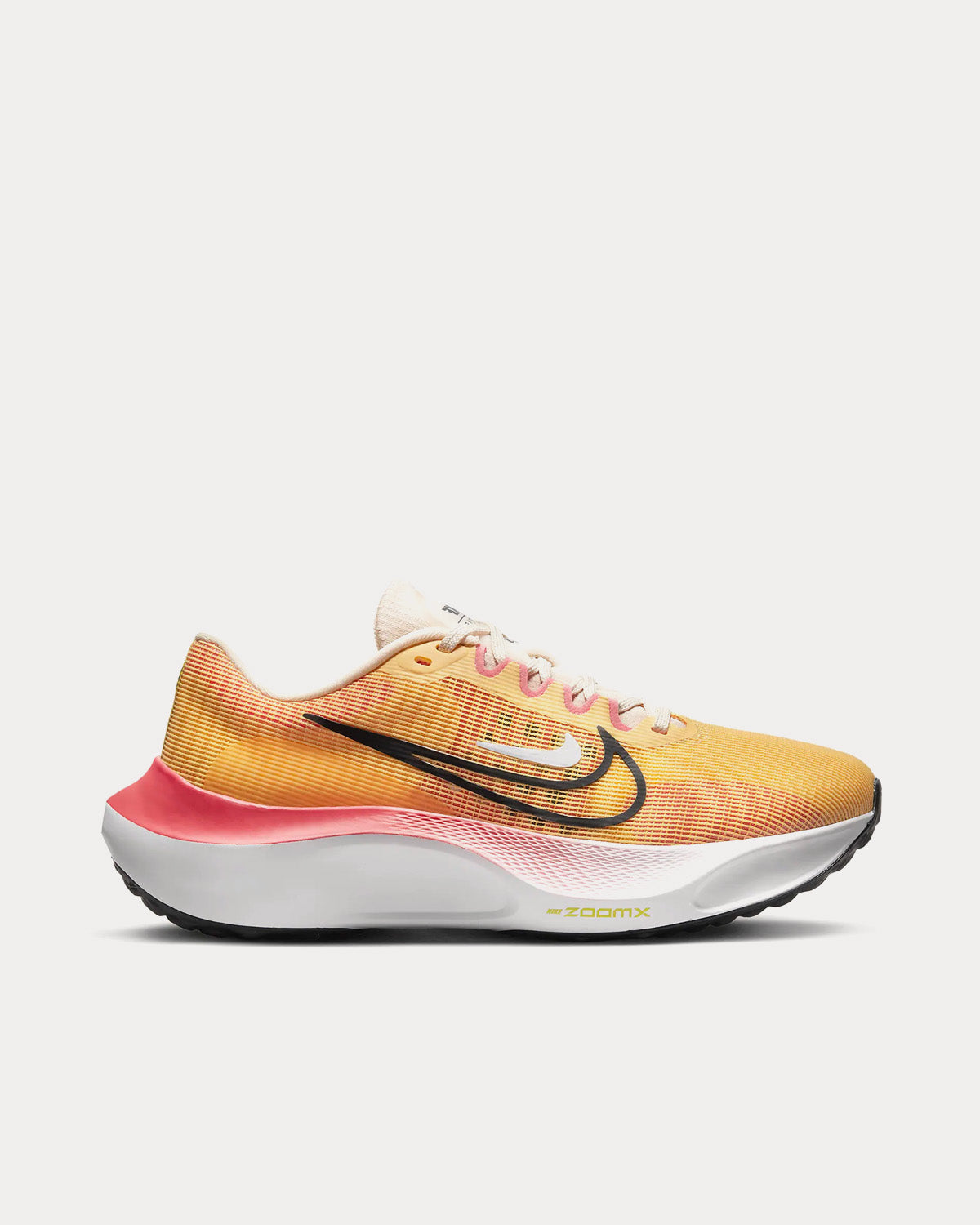 Nike Zoom Fly 5 Topaz Gold / Sea Coral / White / Black Running Shoes - 1