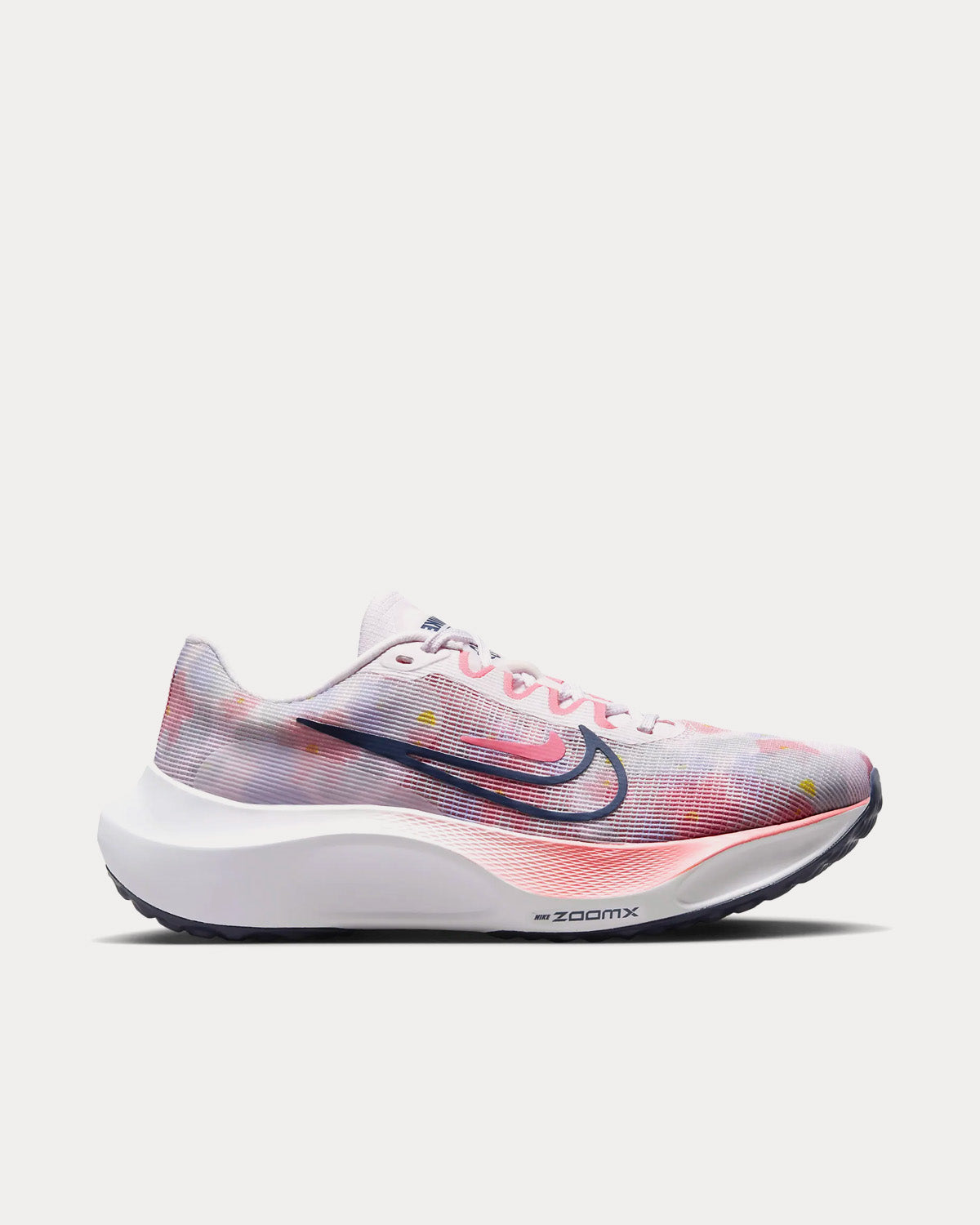 Women s Zoom Fly 5 Premium Pearl Pink Coral Chalk White Midnight Navy Running Shoes