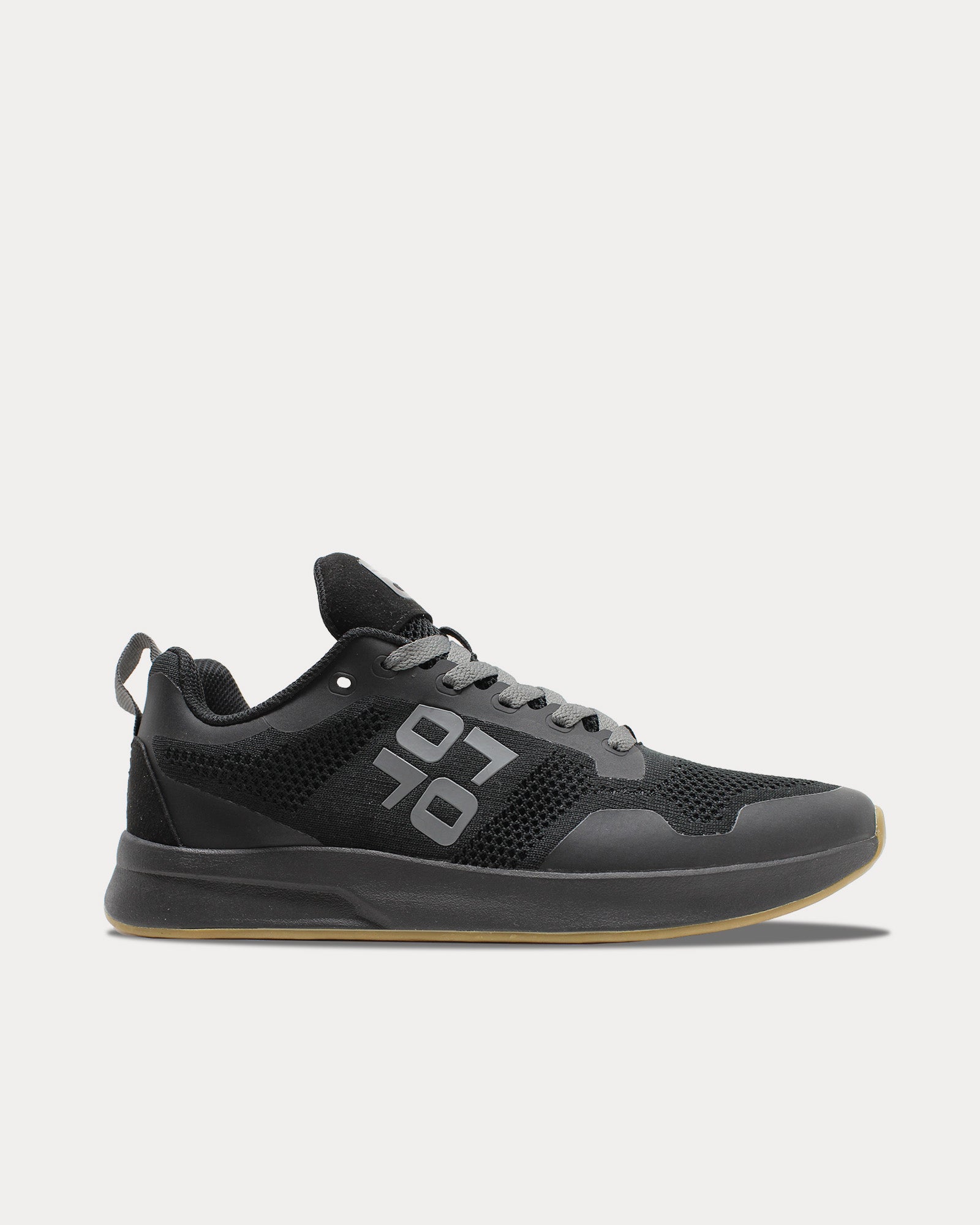 Ollo SapienX Stealth Black Low Top Sneakers - 1