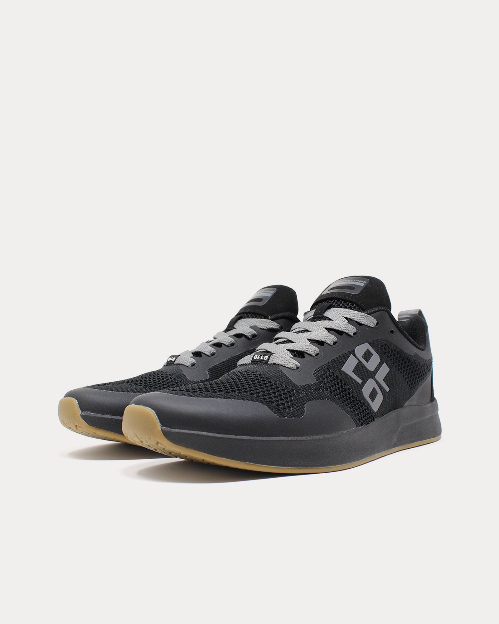 Ollo SapienX Stealth Black Low Top Sneakers - 2