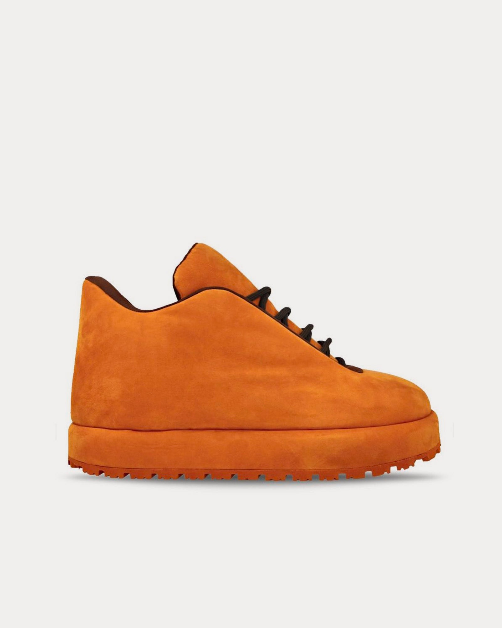 Men s Mercury S000 Orange Mid Top Sneakers