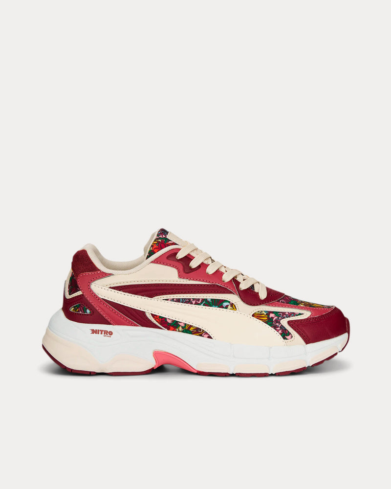 Puma x Liberty Teveris NITRO Team Regal Red / Puma White Low Top Sneakers - 1