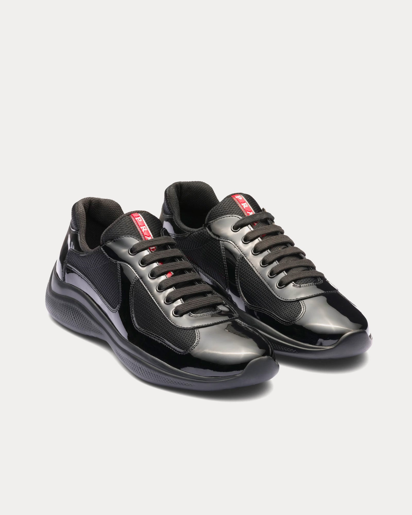 Prada patent sneakers best sale