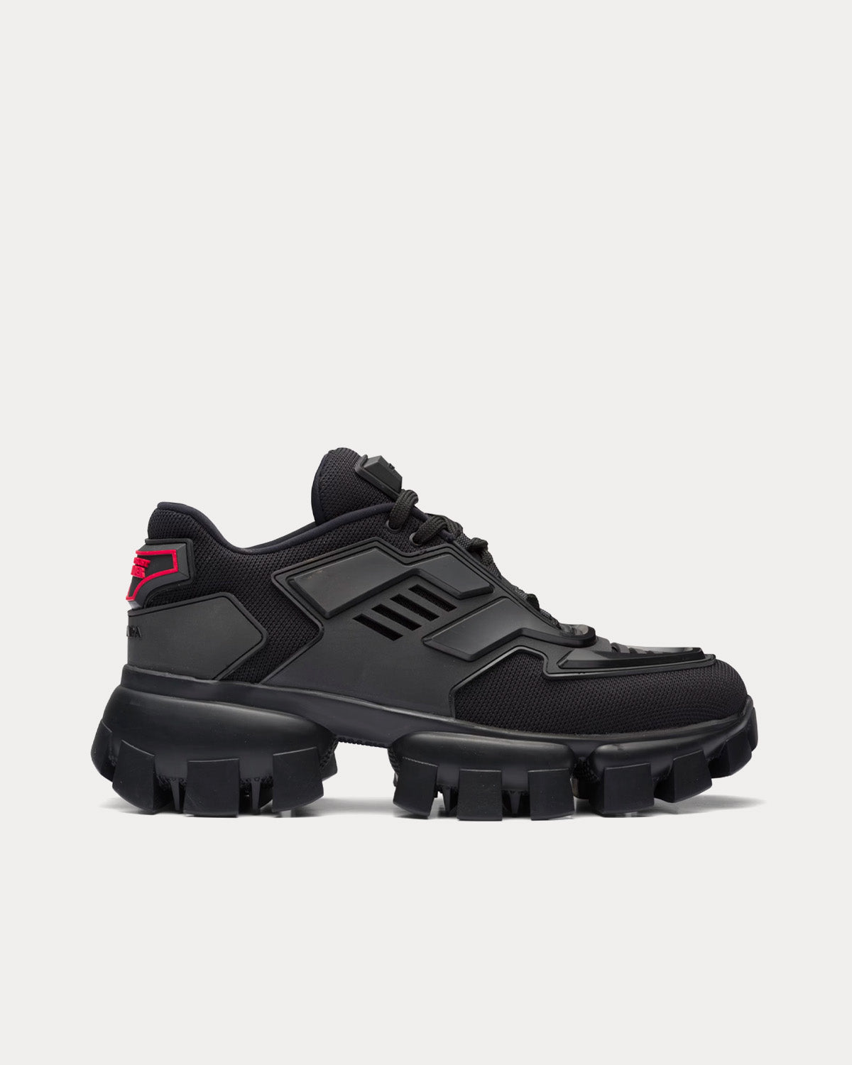 Prada Cloudbust Thunder Black Low Top Sneakers - 1