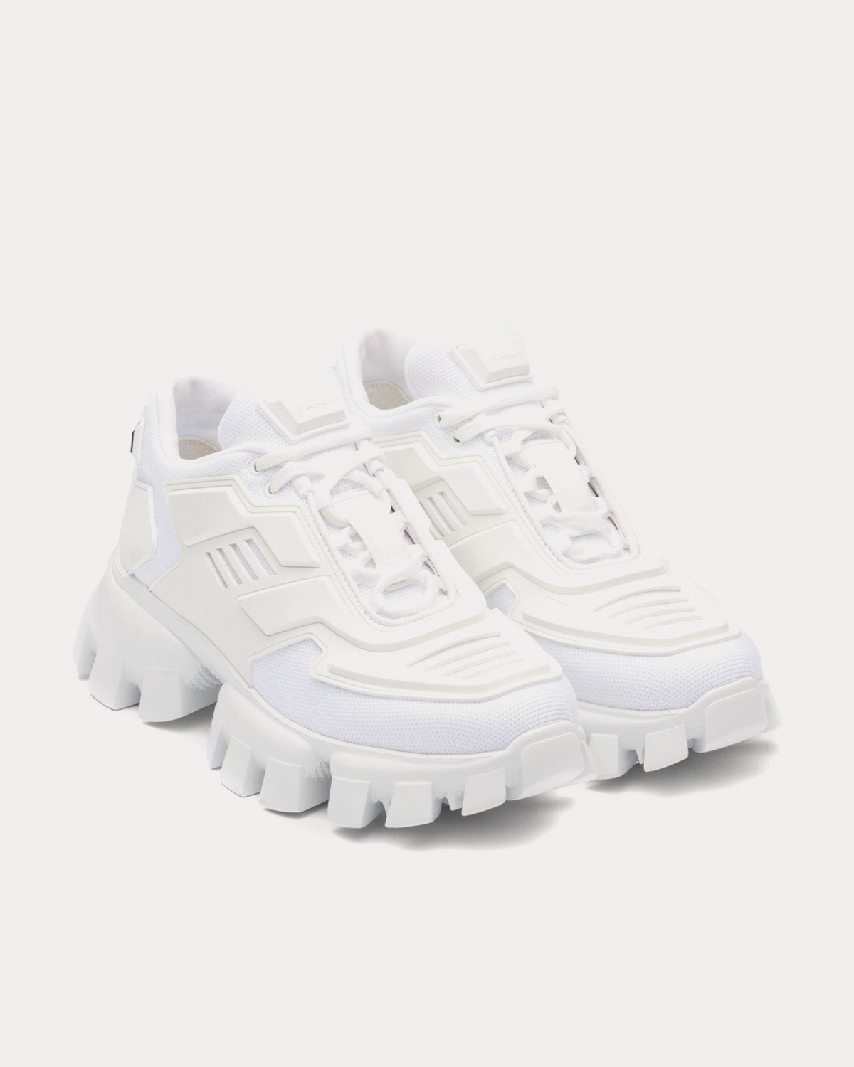 Prada Cloudbust Thunder White Low Top Sneakers - 2