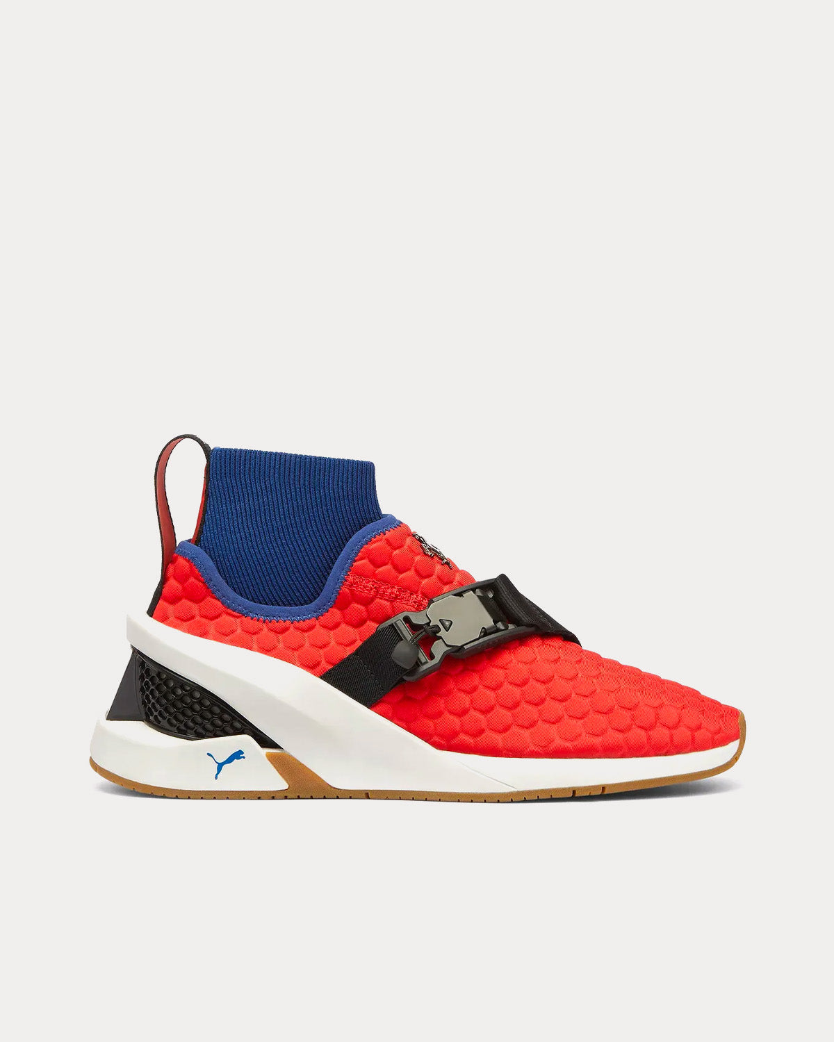 Ferrari x Puma ION F Puff Red / Blue Slip On Sneakers - 1