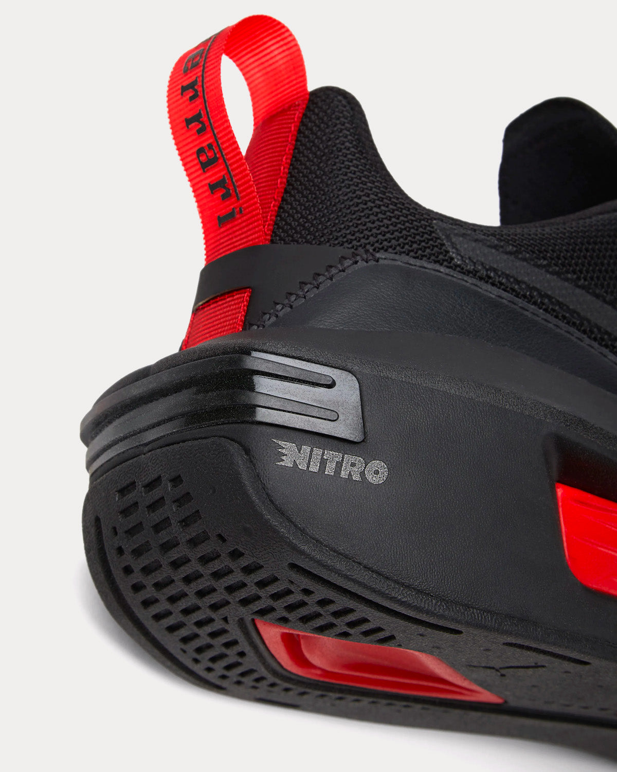 Ferrari x Puma Ultimate Nitro Black Low Top Sneakers - 3