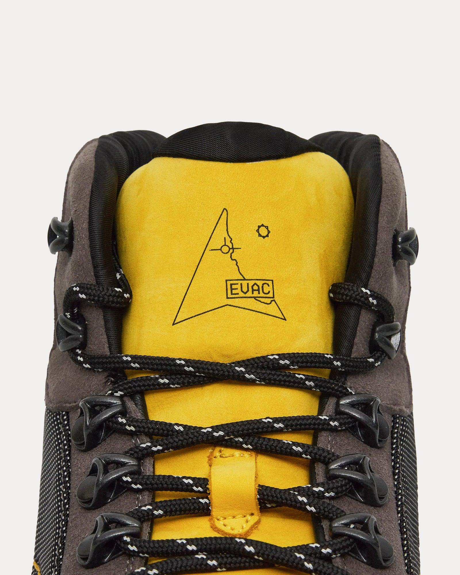 ROA x Evac Andreas Dark Grey / Yellow Hiking Boots - 4