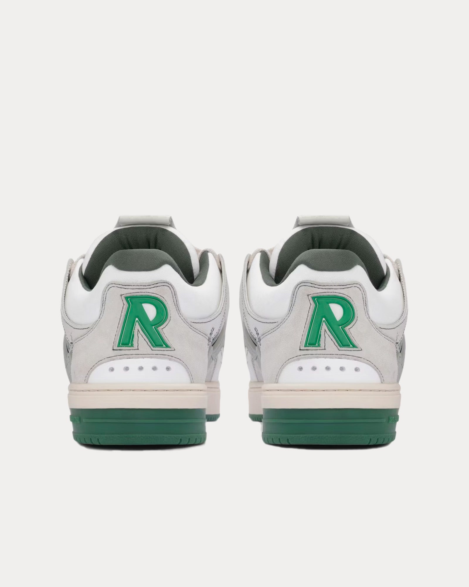 Represent x StockX Bully Grey Iron / Island Green Low Top Sneakers - 4