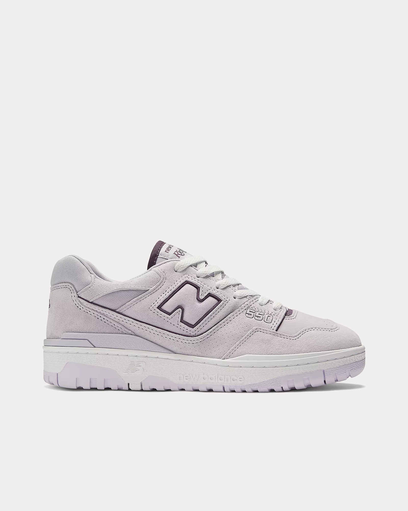 New Balance x Rich Paul 550  Grey Violet / Midnight Violet Low Top Sneakers - 1