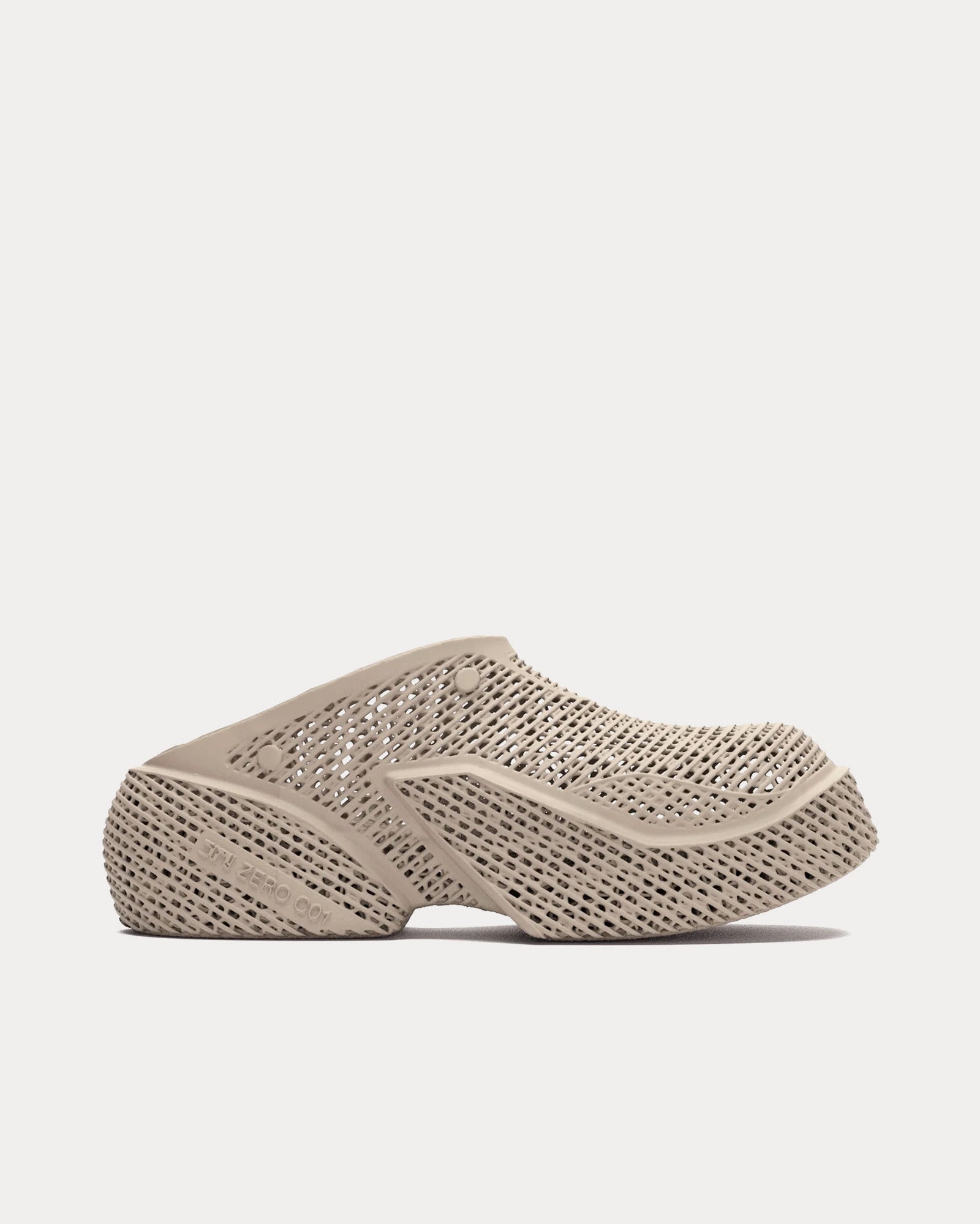 SCRY Zero C01 Beige Mules - 1