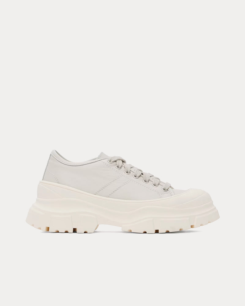 Sofie D'Hoore Feat Leather Cloud White Low Top Sneakers - 1