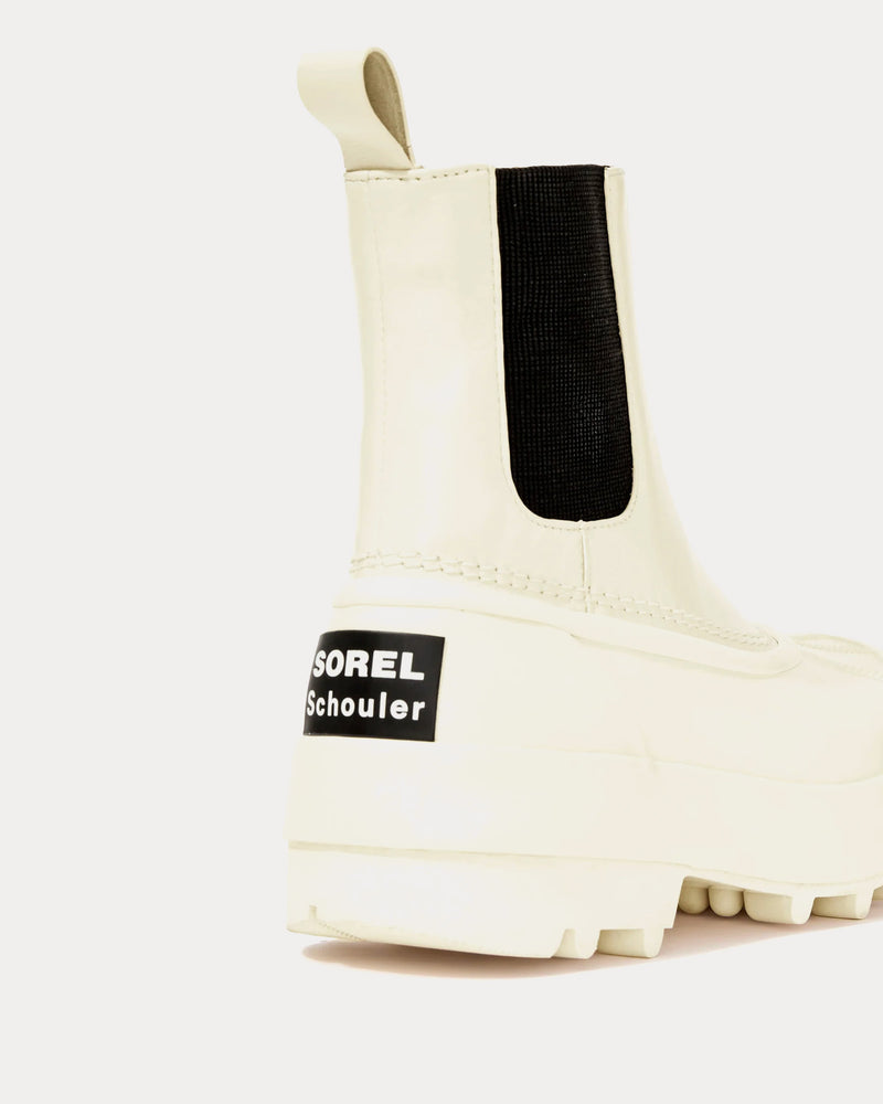 Proenza Schouler x Sorel Caribou Chalk / Black Chelsea Boots - 4