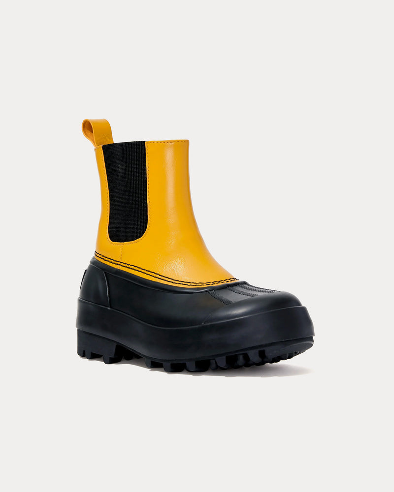 Proenza Schouler x Sorel Caribou Golden Ochre / Black Chelsea Boots - 3