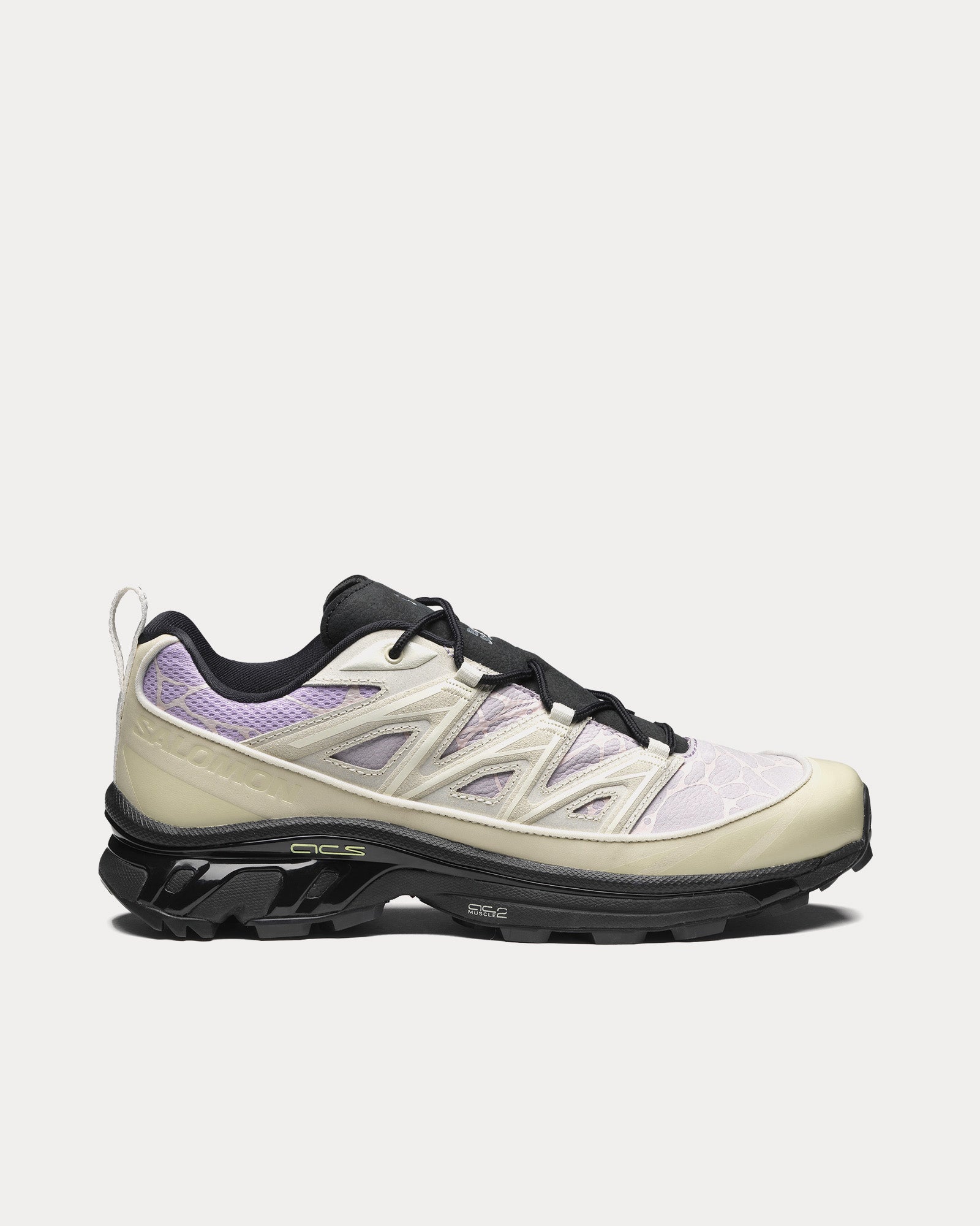 Salomon x Bone Soda XT-6 Expanse Vanilla Ice / Black / Pastel Lilac Low Top Sneakers - 1