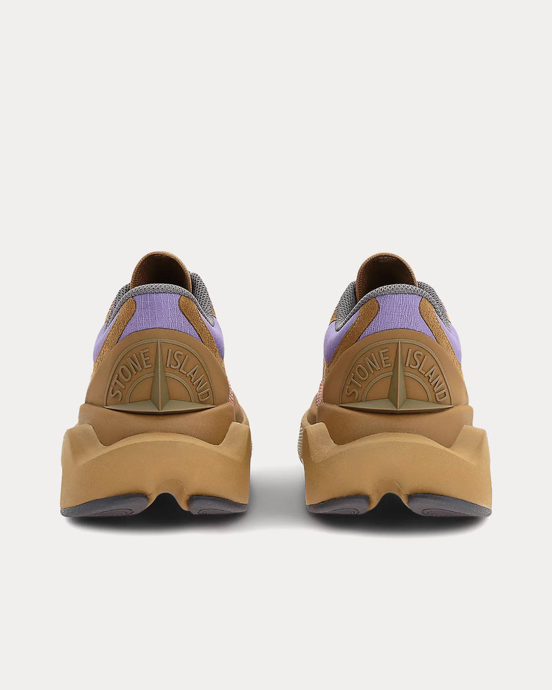 New Balance x Stone Island Tokyo Design Studio FuelCell C_1 Brown / Green / Purple Running Shoes - 4