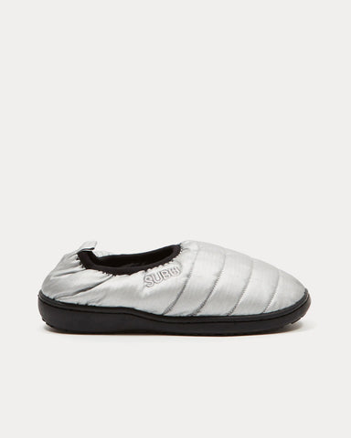 Subu Packable Silver Slippers