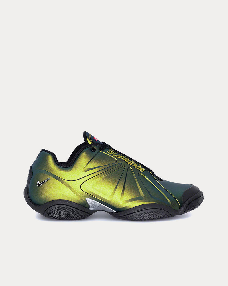 Nike x Supreme Courtposite Green Low Top Sneakers - 1