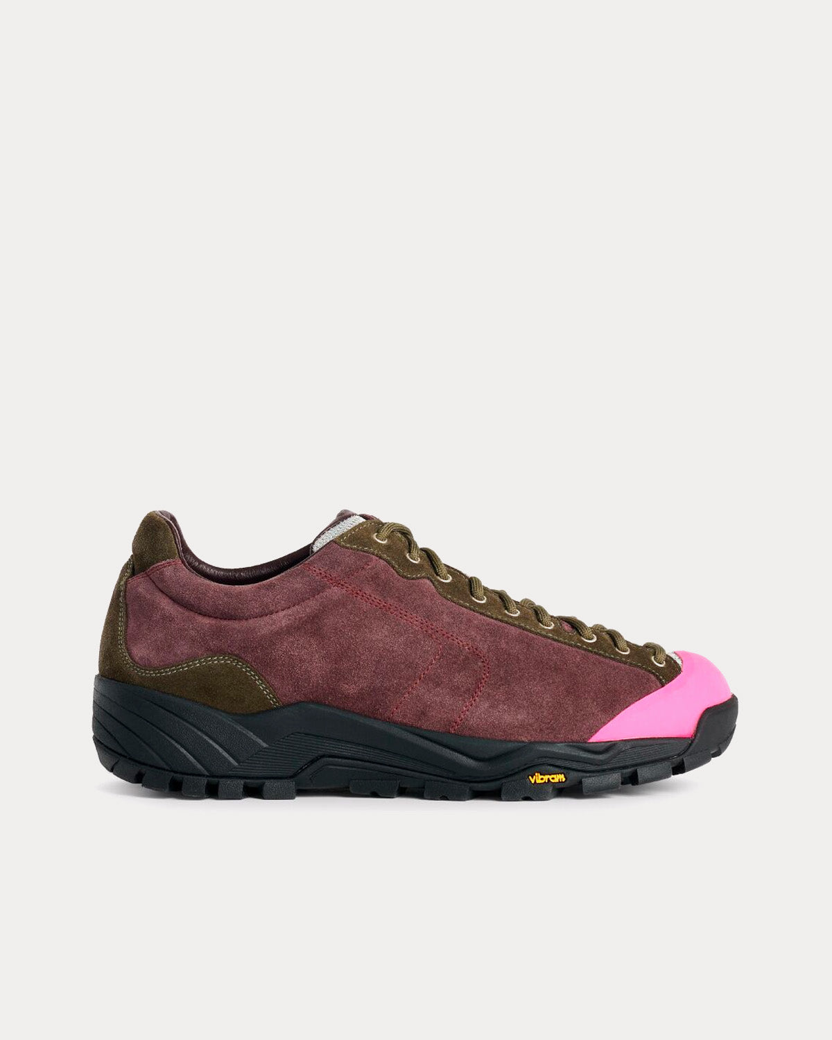 Diemme x Très Bien Movida Suede Hiker Bordeaux Low Top Sneakers - 1