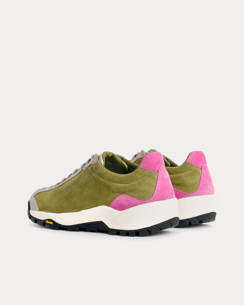 Diemme x Très Bien Movida Suede Hiker Olive Low Top Sneakers - 4