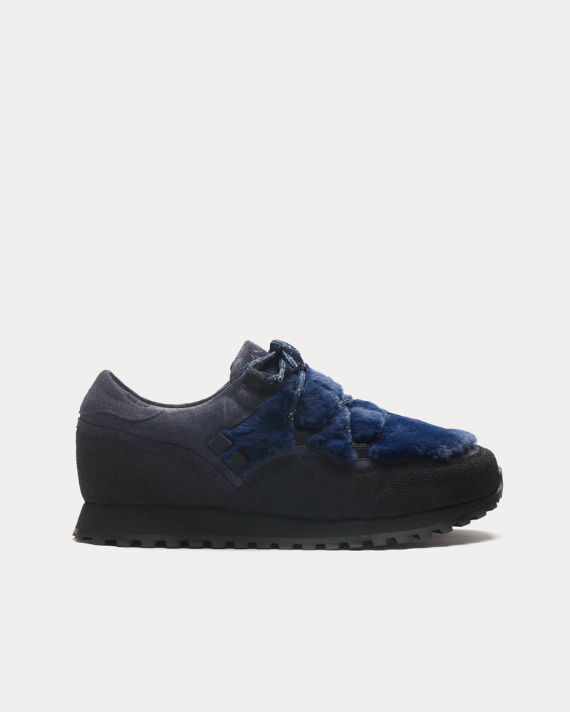 Tarvas x Engineered Garments Forest Bather Navy Low Top Sneakers - 1